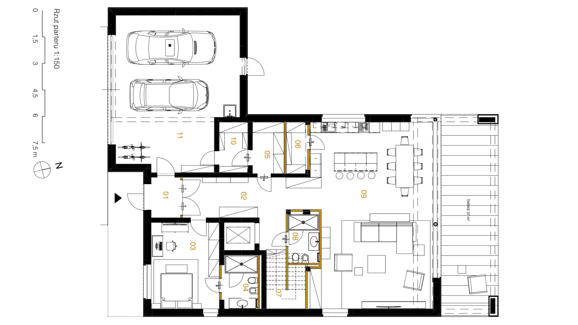 Strefy funkcjonalne - projekt